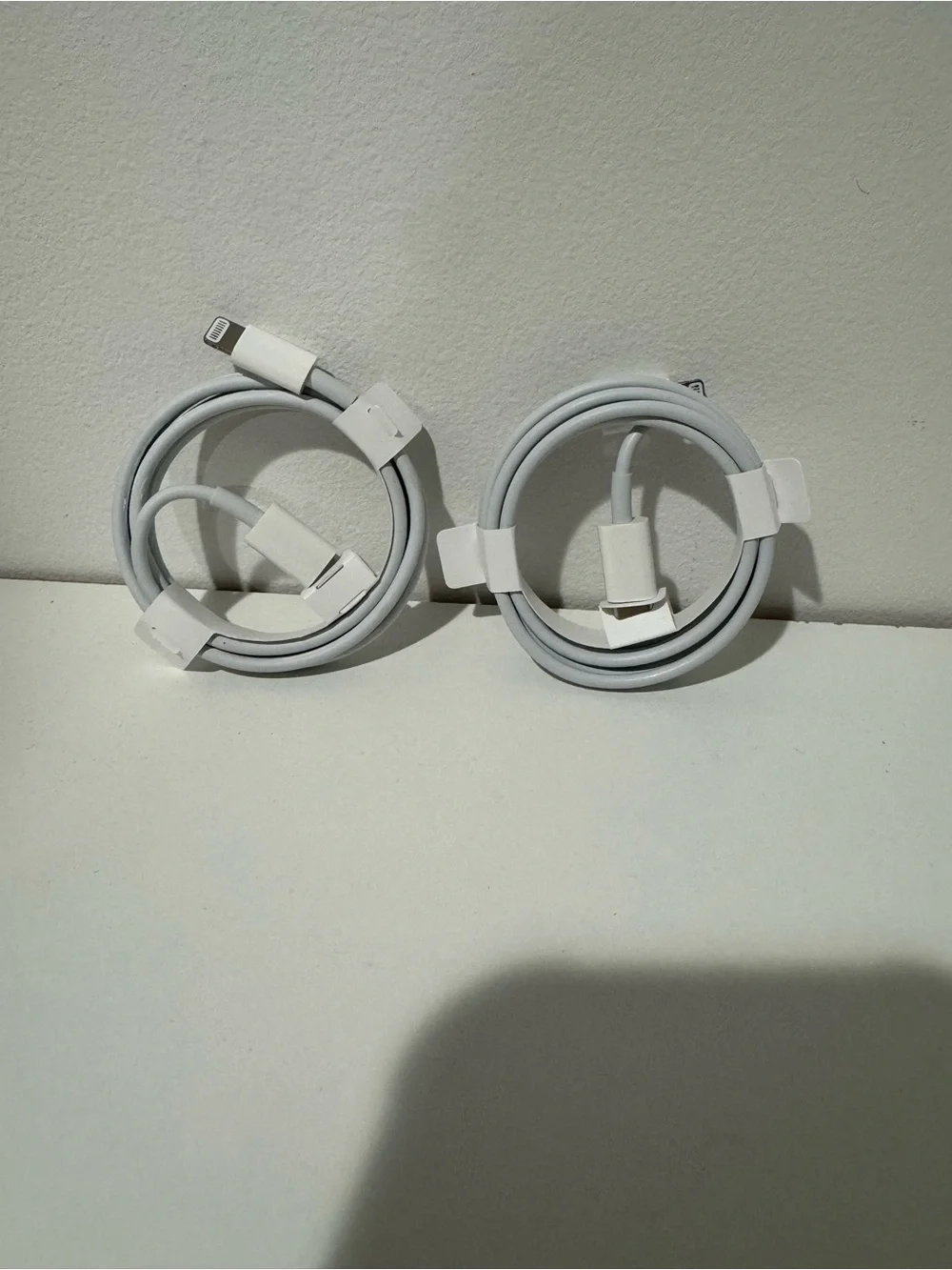Apple White USB-C to Lightning Charging Cables (Pair)